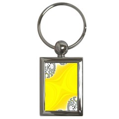 Fractal Abstract Background Key Chains (rectangle)  by Amaryn4rt