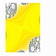 Fractal Abstract Background Large Garden Flag (two Sides) by Amaryn4rt