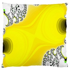 Fractal Abstract Background Standard Flano Cushion Case (one Side) by Amaryn4rt