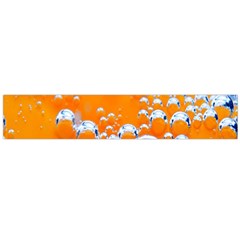 Bubbles Background Flano Scarf (large) by Amaryn4rt