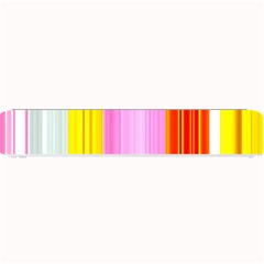 Multi Colored Bright Stripes Striped Background Wallpaper Small Bar Mats by Amaryn4rt