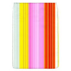 Multi Colored Bright Stripes Striped Background Wallpaper Flap Covers (l)  by Amaryn4rt