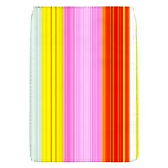 Multi Colored Bright Stripes Striped Background Wallpaper Flap Covers (s)  by Amaryn4rt