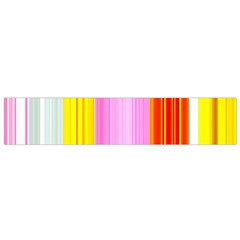 Multi Colored Bright Stripes Striped Background Wallpaper Flano Scarf (small) by Amaryn4rt