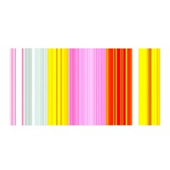 Multi Colored Bright Stripes Striped Background Wallpaper Satin Wrap by Amaryn4rt