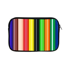 Colorful Striped Background Wallpaper Pattern Apple Ipad Mini Zipper Cases by Amaryn4rt