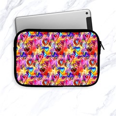 Spring Hearts Bohemian Artwork Apple Ipad Mini Zipper Cases