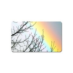 Rainbow Sky Spectrum Rainbow Colors Magnet (name Card) by Amaryn4rt