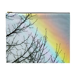 Rainbow Sky Spectrum Rainbow Colors Cosmetic Bag (xl) by Amaryn4rt