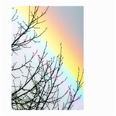 Rainbow Sky Spectrum Rainbow Colors Small Garden Flag (two Sides) by Amaryn4rt