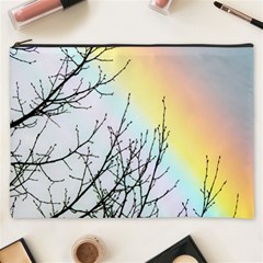 Rainbow Sky Spectrum Rainbow Colors Cosmetic Bag (xxxl)  by Amaryn4rt