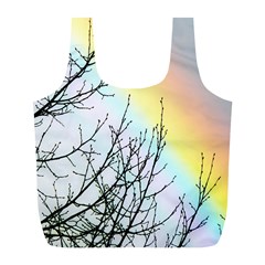 Rainbow Sky Spectrum Rainbow Colors Full Print Recycle Bags (l)  by Amaryn4rt