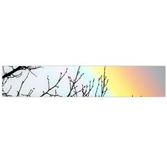 Rainbow Sky Spectrum Rainbow Colors Flano Scarf (large) by Amaryn4rt