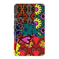 Digitally Created Abstract Patchwork Collage Pattern Memory Card Reader by Amaryn4rt