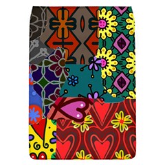 Digitally Created Abstract Patchwork Collage Pattern Flap Covers (l)  by Amaryn4rt