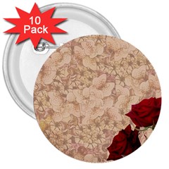 Retro Background Scrapbooking Paper 3  Buttons (10 Pack)  by Amaryn4rt