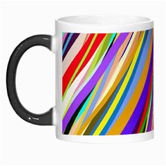 Multi Color Tangled Ribbons Background Wallpaper Morph Mugs by Amaryn4rt