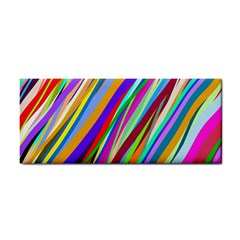 Multi Color Tangled Ribbons Background Wallpaper Cosmetic Storage Cases by Amaryn4rt