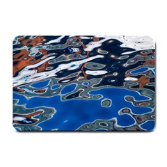 Colorful Reflections In Water Small Doormat  by Amaryn4rt