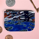 Colorful Reflections In Water Mini Coin Purses Front