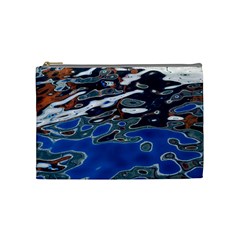 Colorful Reflections In Water Cosmetic Bag (medium)  by Amaryn4rt