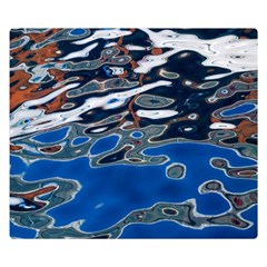 Colorful Reflections In Water Double Sided Flano Blanket (small)  by Amaryn4rt