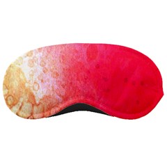 Abstract Red And Gold Ink Blot Gradient Sleeping Masks by Amaryn4rt