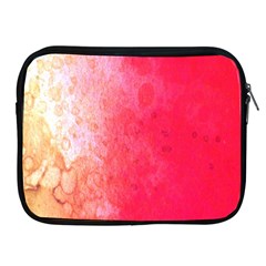 Abstract Red And Gold Ink Blot Gradient Apple Ipad 2/3/4 Zipper Cases by Amaryn4rt