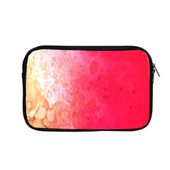 Abstract Red And Gold Ink Blot Gradient Apple Macbook Pro 13  Zipper Case by Amaryn4rt