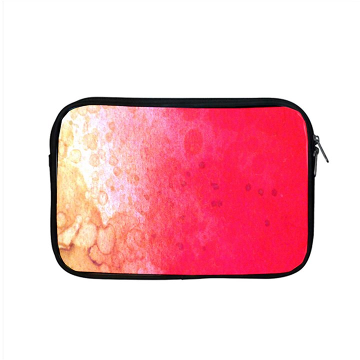 Abstract Red And Gold Ink Blot Gradient Apple MacBook Pro 15  Zipper Case