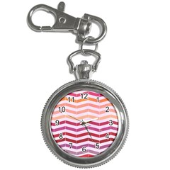 Abstract Vintage Lines Key Chain Watches by Amaryn4rt