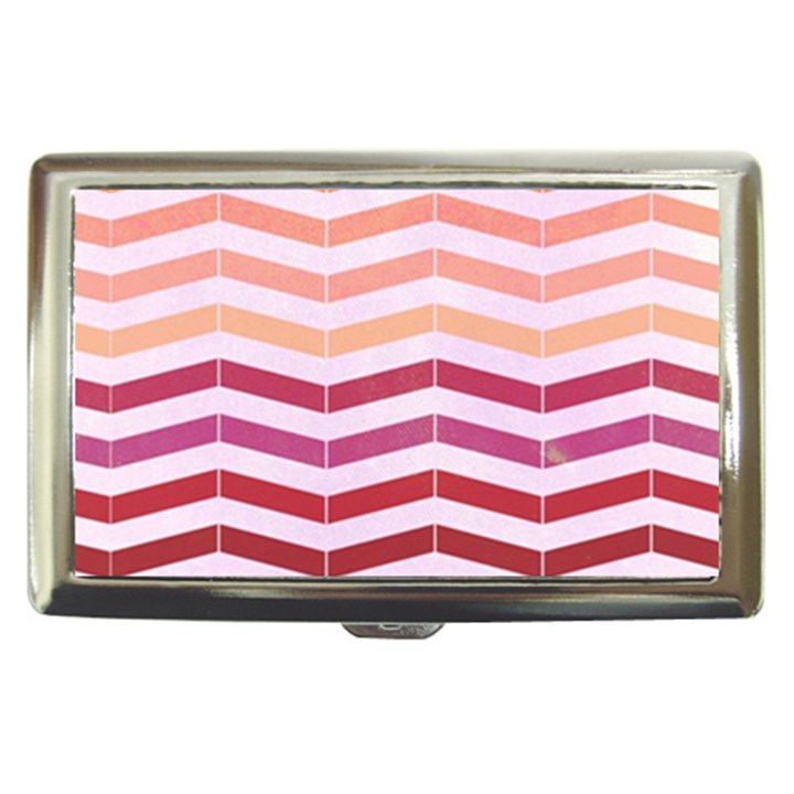 Abstract Vintage Lines Cigarette Money Cases