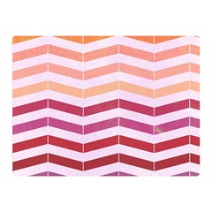 Abstract Vintage Lines Double Sided Flano Blanket (mini) 