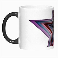 Star Abstract Geometric Art Morph Mugs by Amaryn4rt