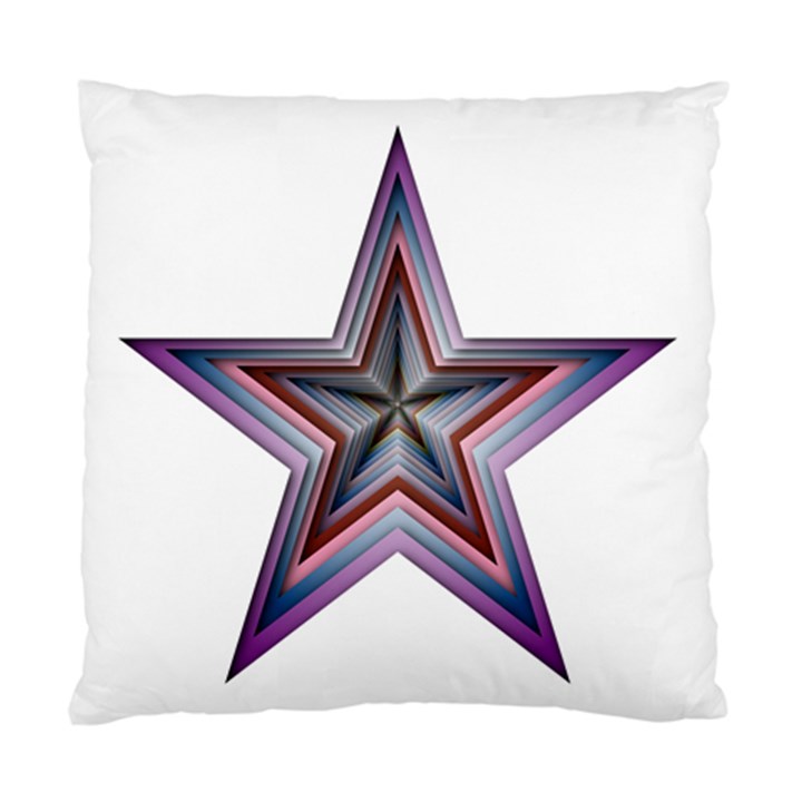 Star Abstract Geometric Art Standard Cushion Case (One Side)