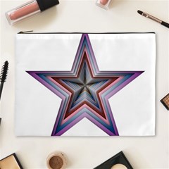 Star Abstract Geometric Art Cosmetic Bag (xl) by Amaryn4rt