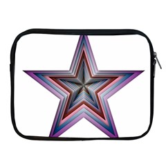 Star Abstract Geometric Art Apple Ipad 2/3/4 Zipper Cases by Amaryn4rt