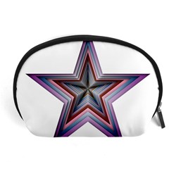 Star Abstract Geometric Art Accessory Pouches (large)  by Amaryn4rt