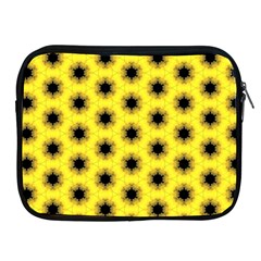 Yellow Fractal In Kaleidoscope Apple Ipad 2/3/4 Zipper Cases by Amaryn4rt