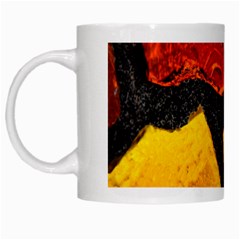 Colorful Glass Mosaic Art And Abstract Wall Background White Mugs by Amaryn4rt