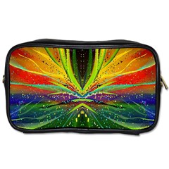 Future Abstract Desktop Wallpaper Toiletries Bags 2-side by Amaryn4rt