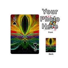 Future Abstract Desktop Wallpaper Playing Cards 54 (mini)  by Amaryn4rt