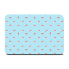 Spaceship Cartoon Pattern Drawing Plate Mats by dflcprints