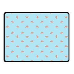 Spaceship Cartoon Pattern Drawing Fleece Blanket (small) by dflcprints