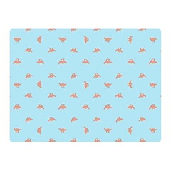 Spaceship Cartoon Pattern Drawing Double Sided Flano Blanket (mini)  by dflcprints