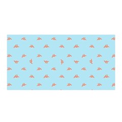 Spaceship Cartoon Pattern Drawing Satin Wrap by dflcprints