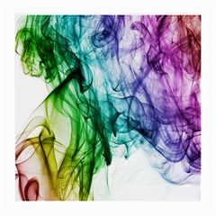 Colour Smoke Rainbow Color Design Medium Glasses Cloth by Amaryn4rt