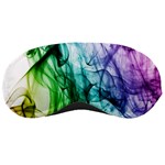 Colour Smoke Rainbow Color Design Sleeping Masks Front