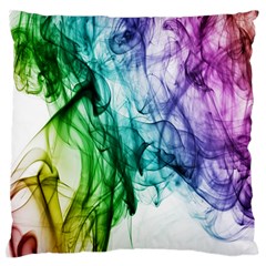 Colour Smoke Rainbow Color Design Standard Flano Cushion Case (two Sides) by Amaryn4rt