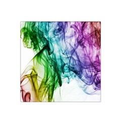 Colour Smoke Rainbow Color Design Satin Bandana Scarf by Amaryn4rt